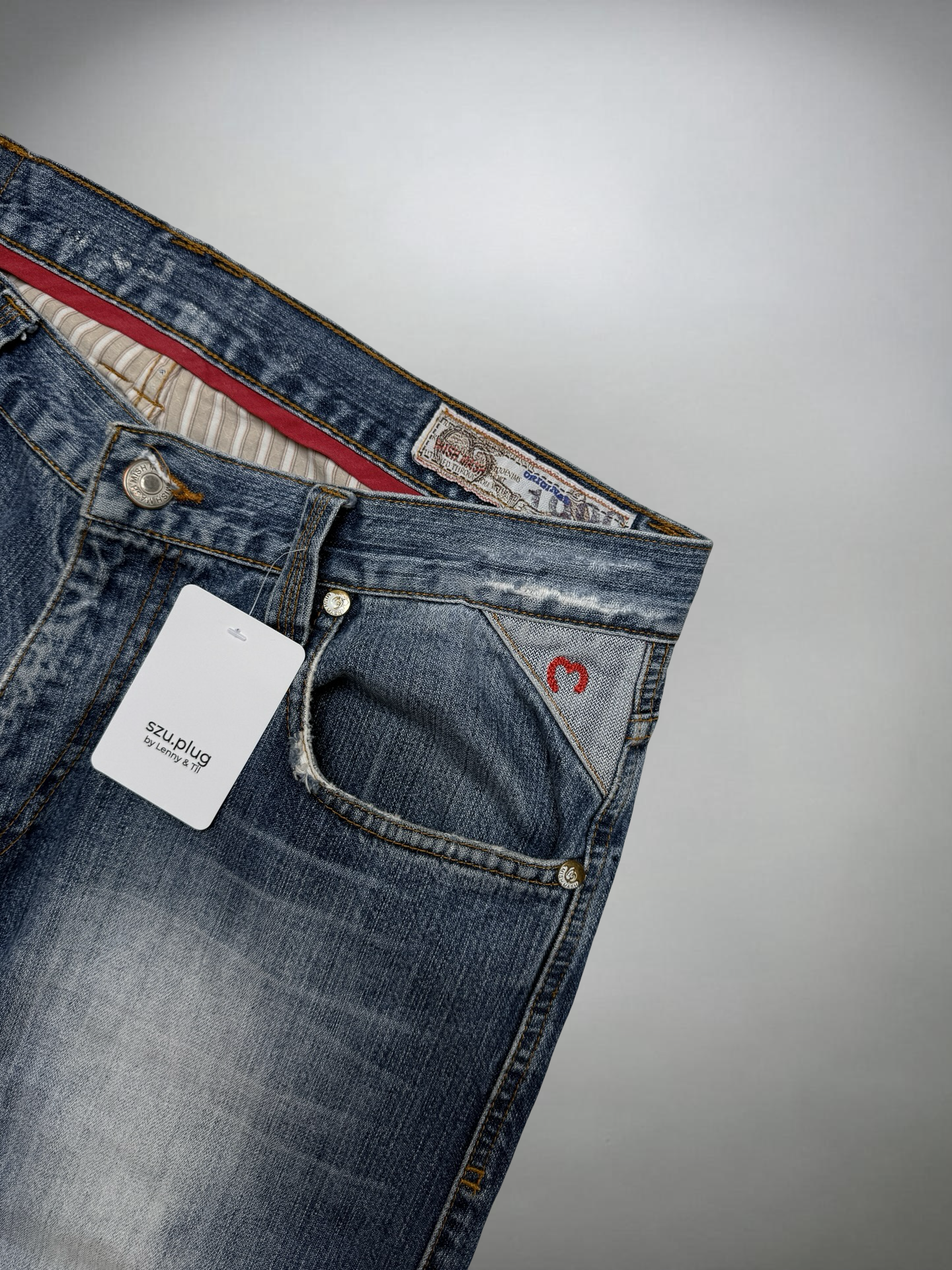 Vintage washed Jeans (L)
