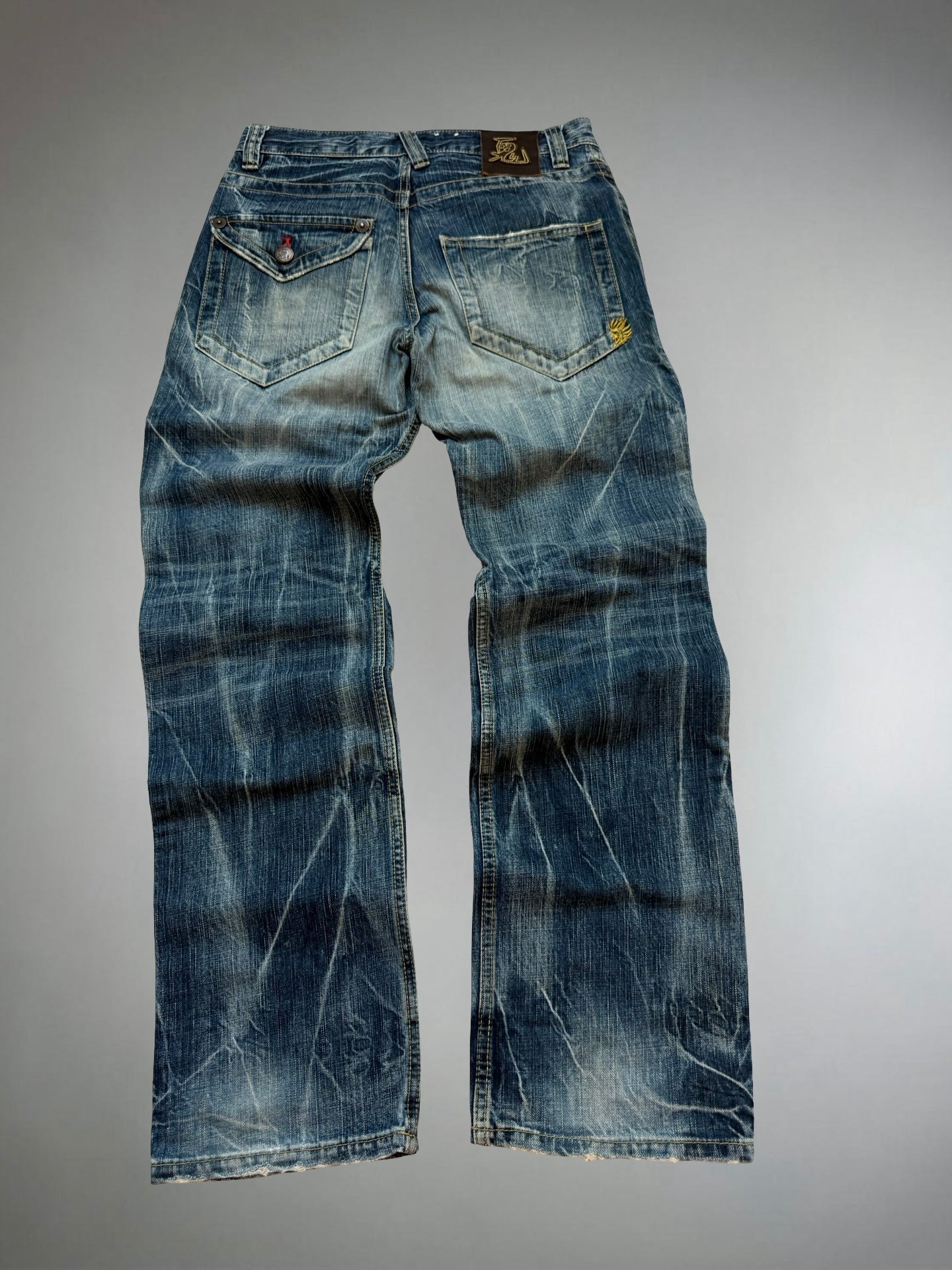 Vintage Washed Jeans (S)