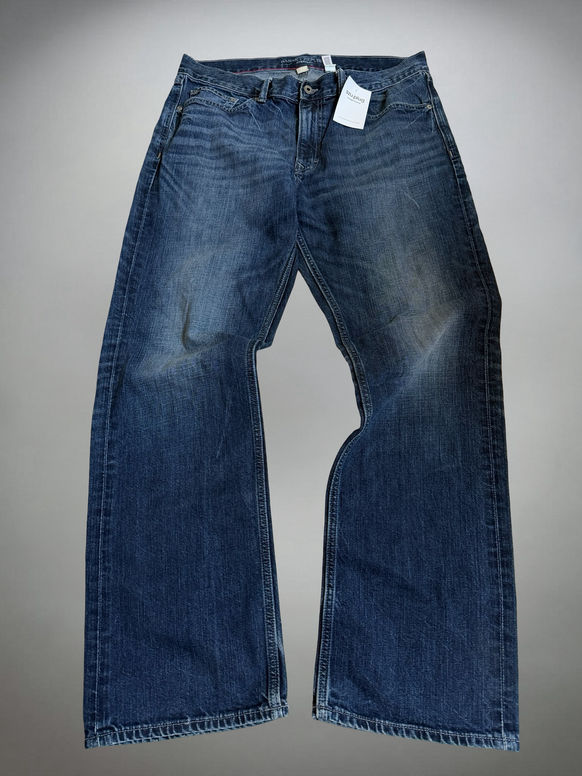 Vintage Straight washed Jeans (M-L)