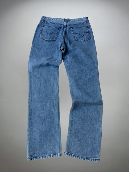 Vintage Versace Big Print Jeans (S-M)
