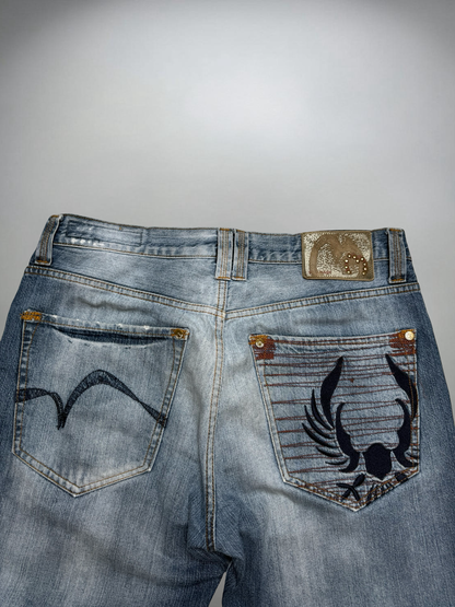 Vintage washed Jeans (L)