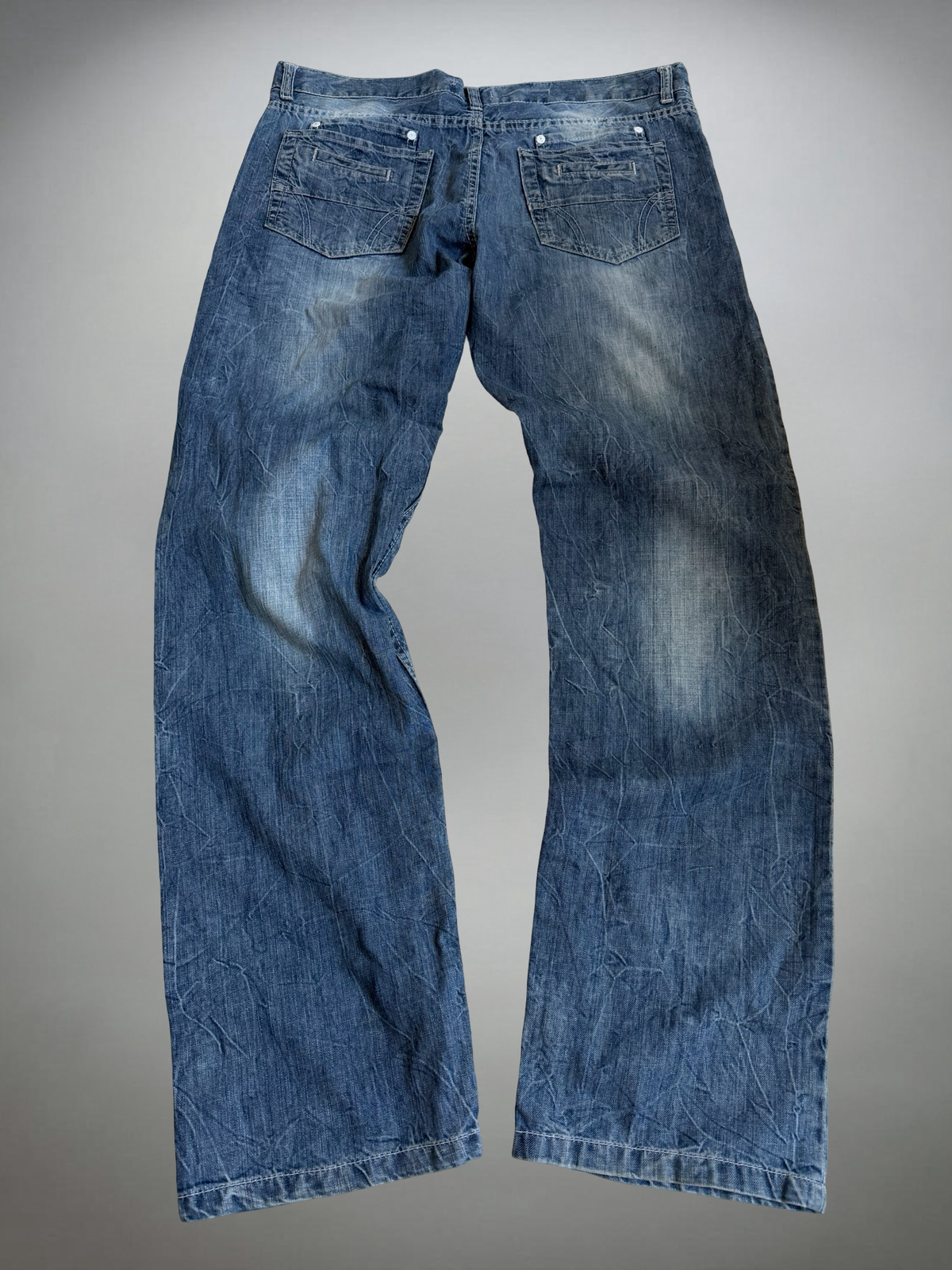 Vintage Straight washed Jeans (L)