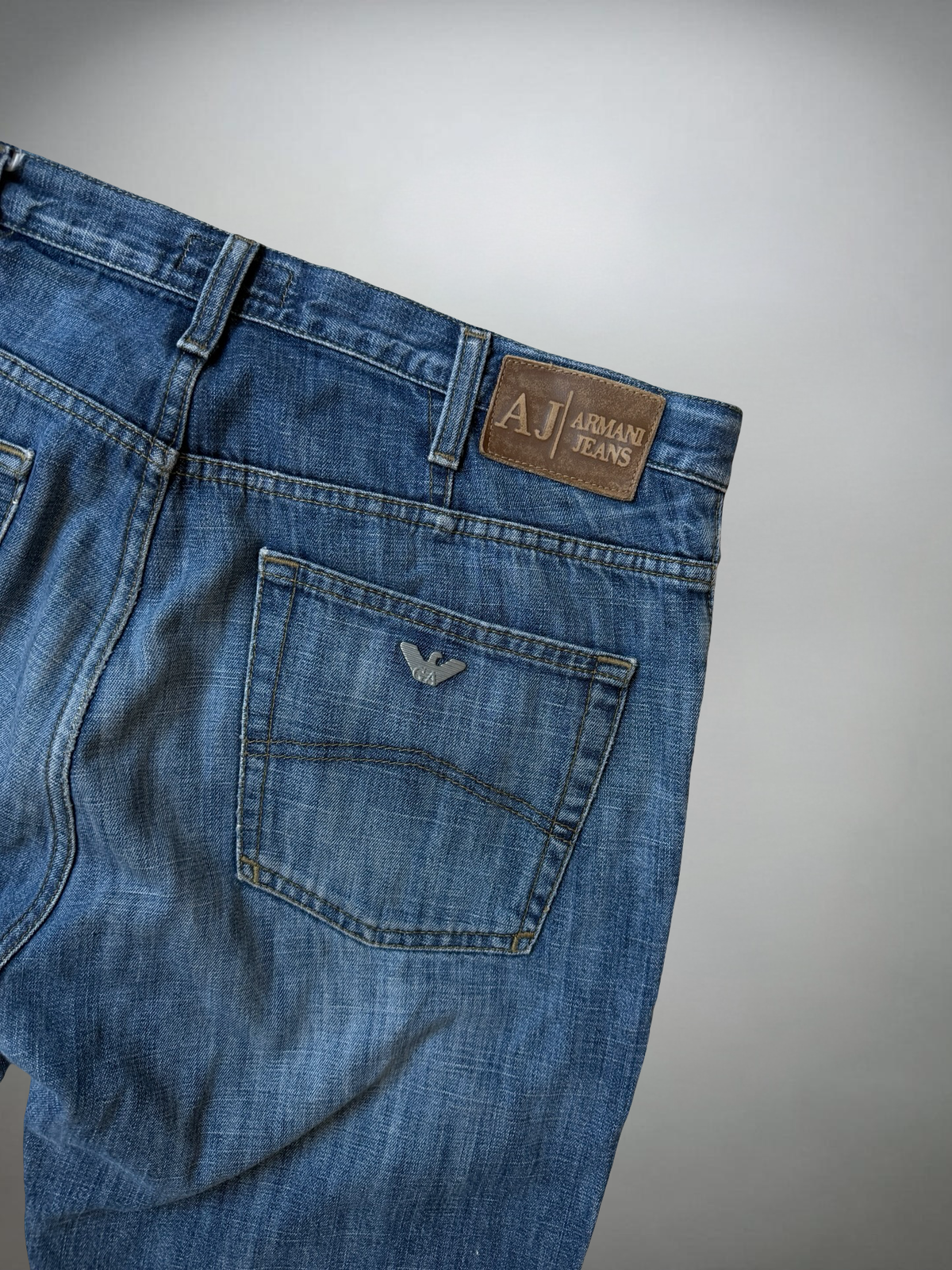 Vintage Armani washed Slim Jeans (M)