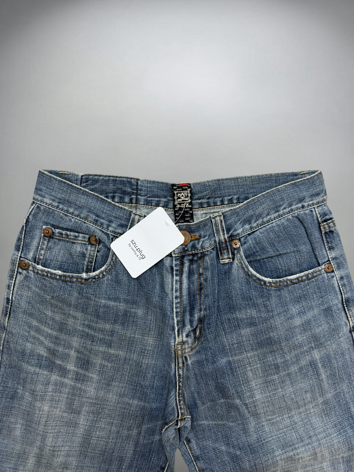 Vintage Washed Jeans (S)