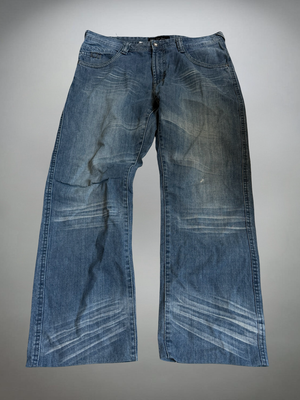 Vintage Straight washed Jeans (M-L)