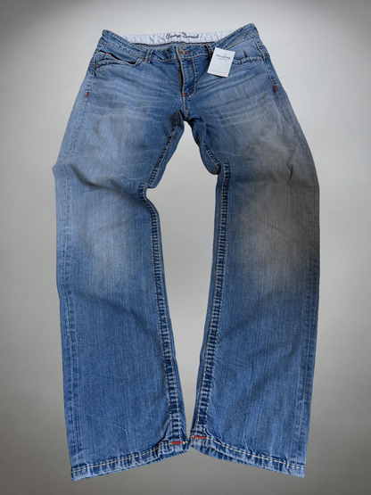 Vintage Straight washed Jeans (M-L)