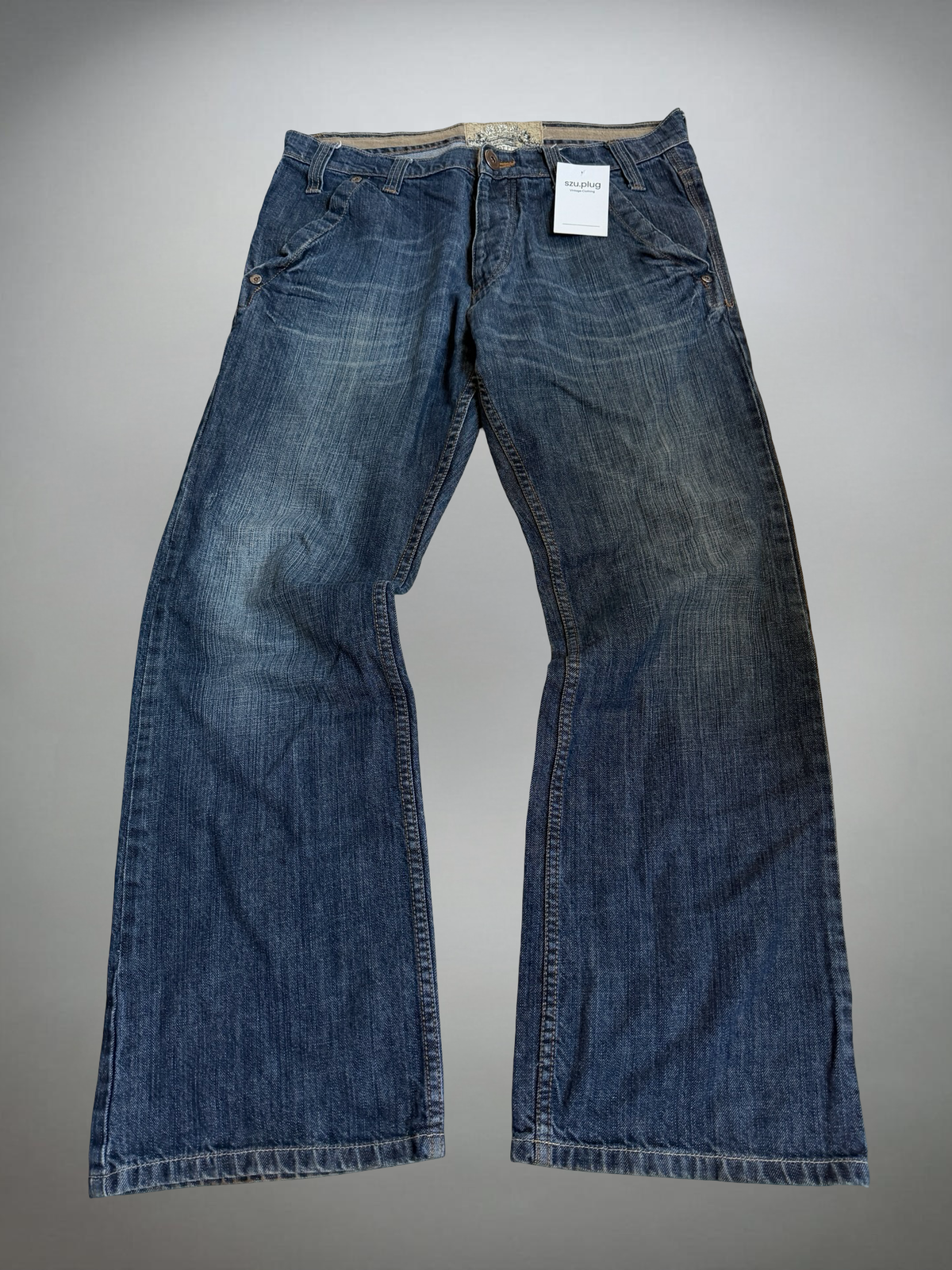 Vintage Straight Jeans (S-M)