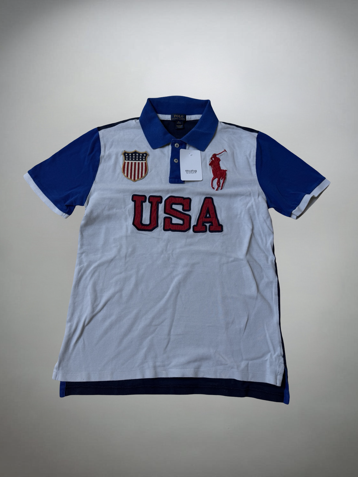 Vintage Polo Shirt USA (L)