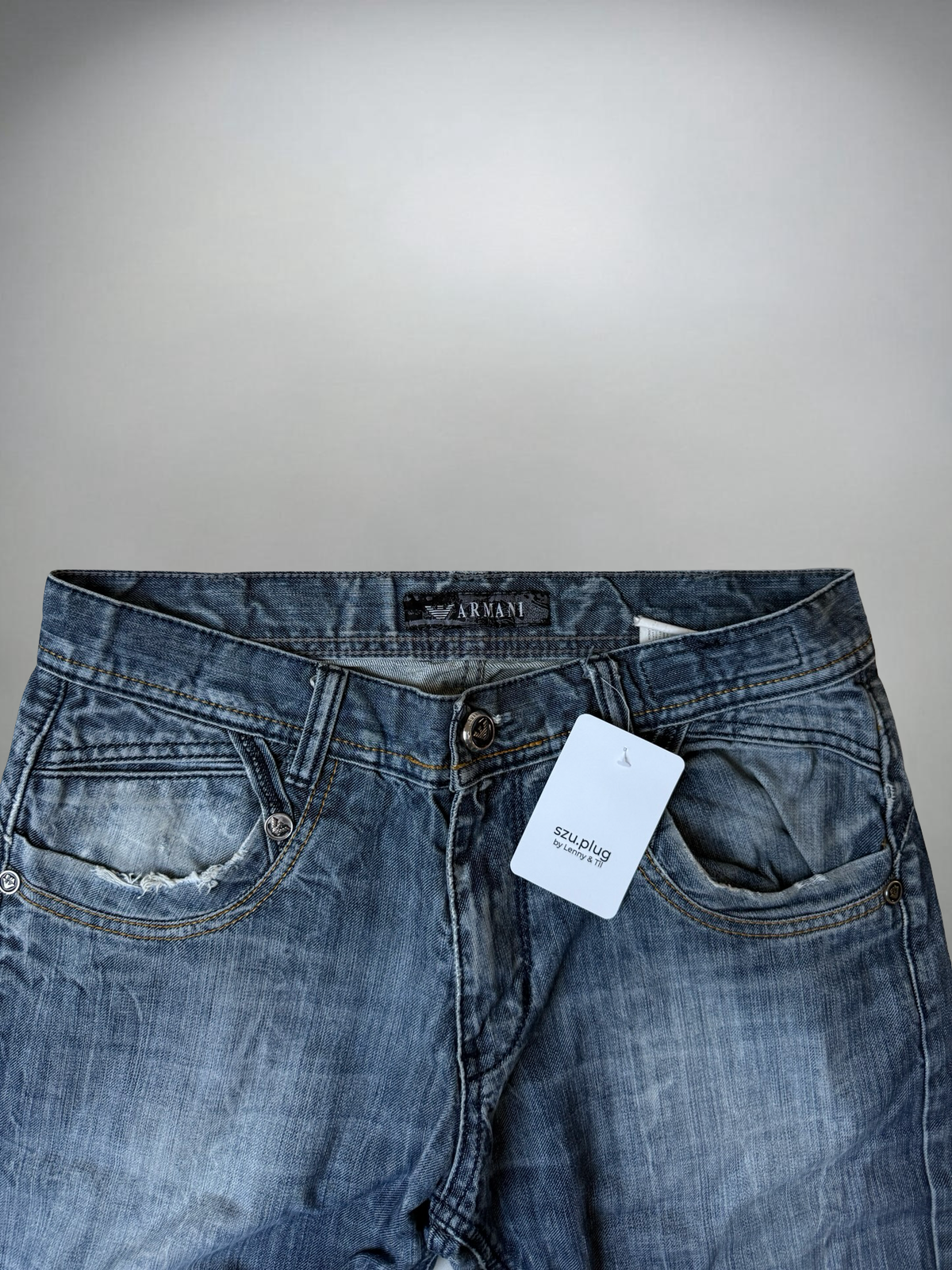 Vintage Armani Slim Jeans (S)
