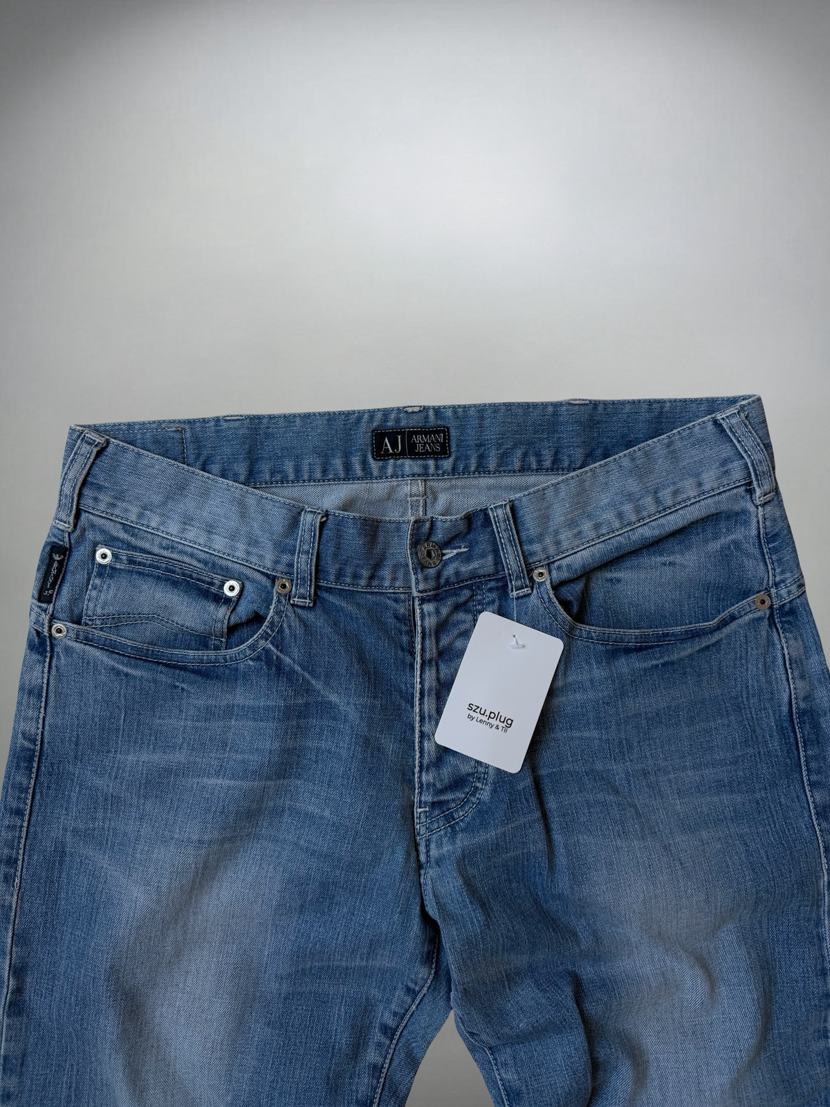Vintage Armani Bootcut washed Jeans (M)