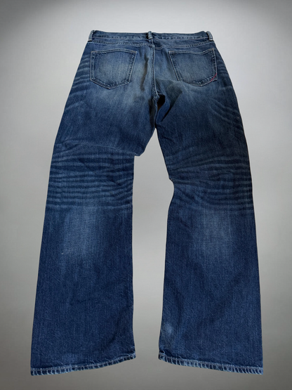 Vintage Straight washed Jeans (M-L)