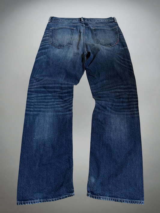 Vintage Straight washed Jeans (M-L)