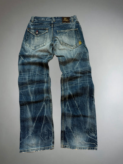 Vintage Washed Jeans (S)