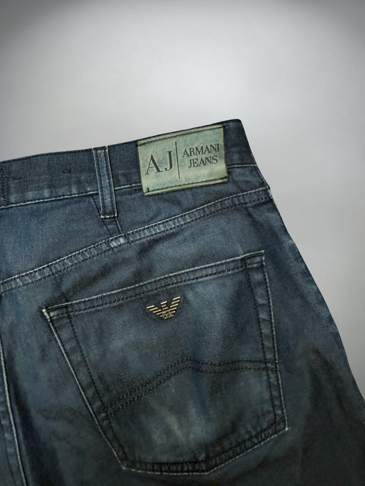 Vintage Armani Baggy Jeans (M)