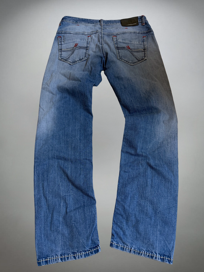 Vintage Straight washed Jeans (M-L)