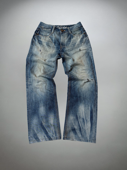 RARE Vintage Bootcut washed Jeans (M)