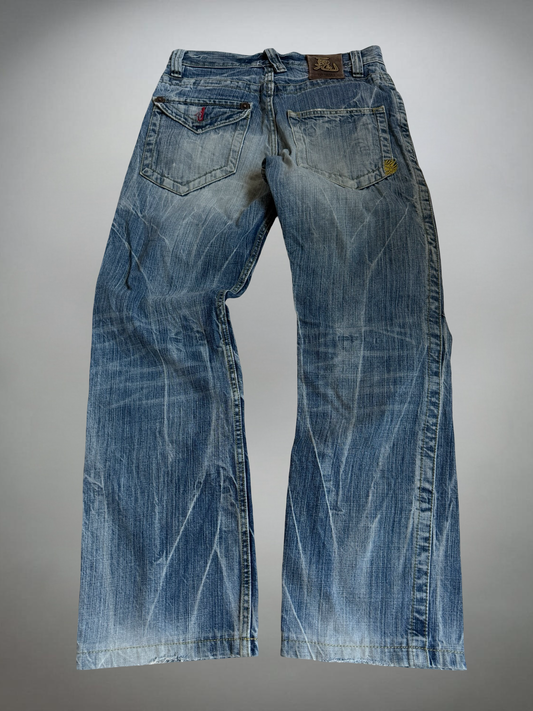 Vintage Japan washed Jeans (XS-S)
