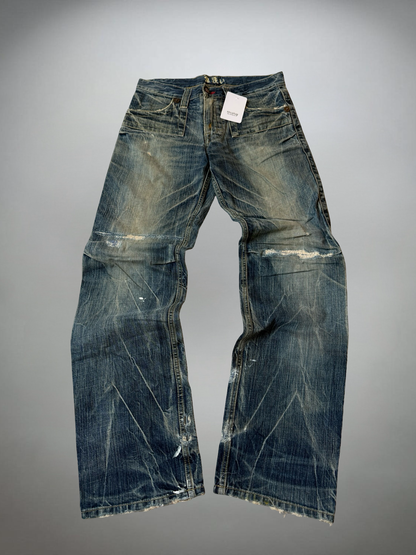 Vintage washed Flared Jeans (S)