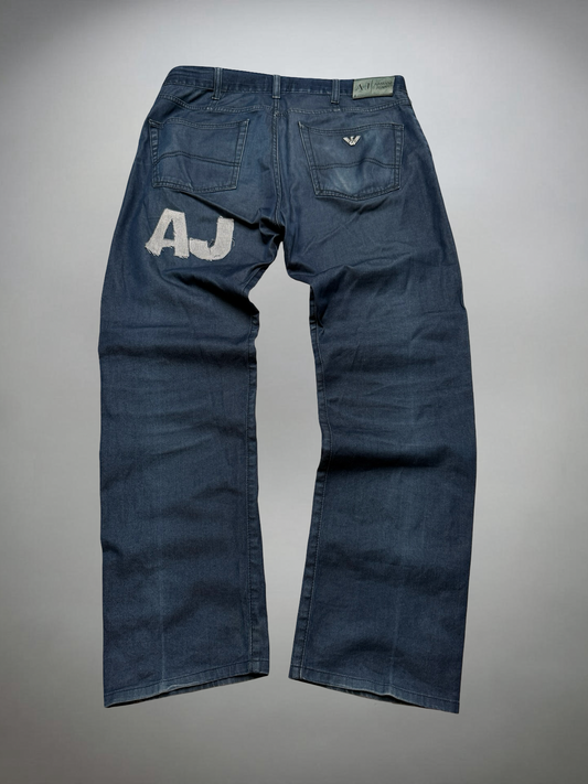 Vintage Armani Baggy Jeans (M)