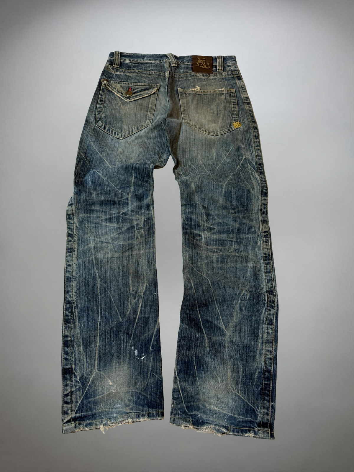 Vintage washed Flared Jeans (S)