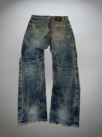 Vintage washed Flared Jeans (S)