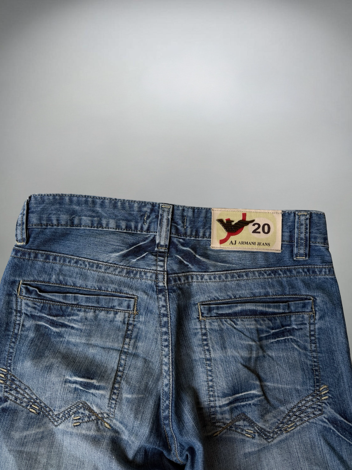 Vintage Armani Slim Jeans (S-M)