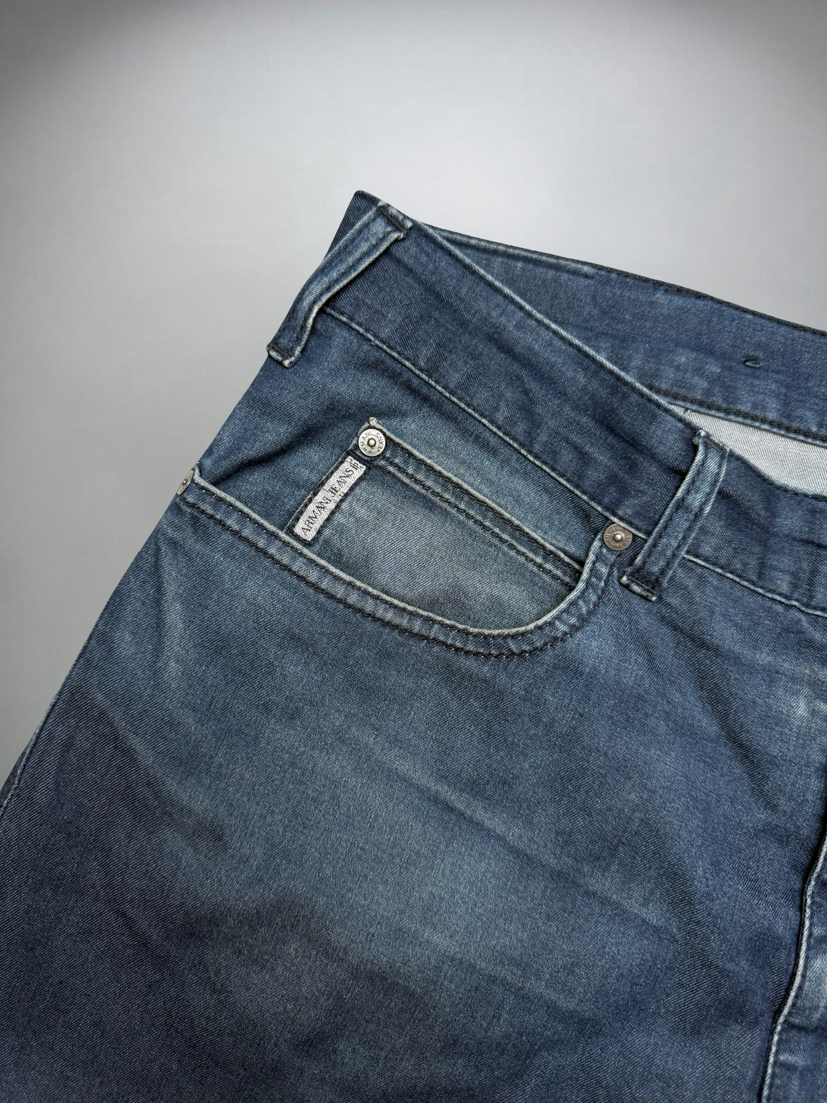 Vintage Armani Baggy Jeans (M)