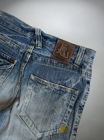 Vintage Japan washed Jeans (XS-S)