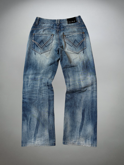 RARE Vintage Bootcut washed Jeans (M)
