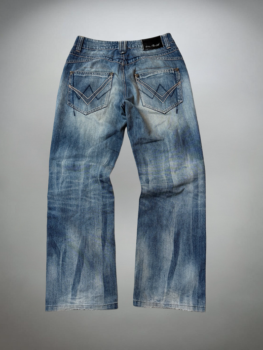 RARE Vintage Bootcut washed Jeans (M)